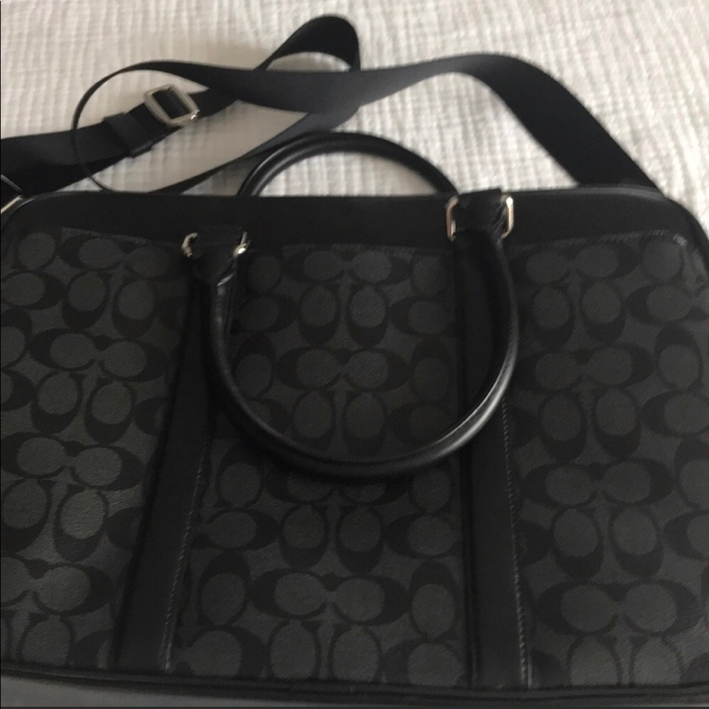 Coach laptop/ briefcase bag